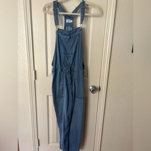 Light blue soft overalls
